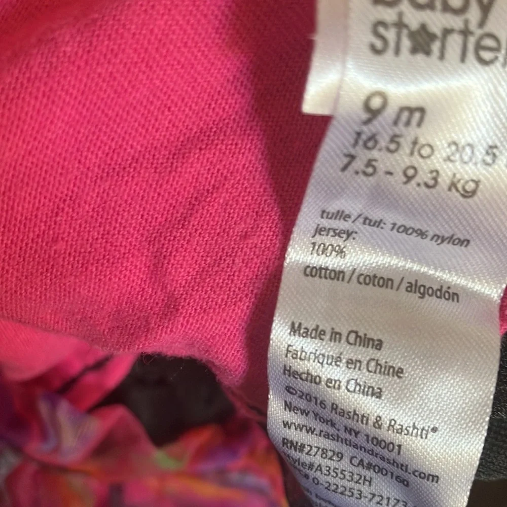 Baby starter Tutu skirt 9 months